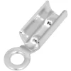 Sterling Silver End Caps 2mm Pack of 10 Fold Over Cap For Cord/leather