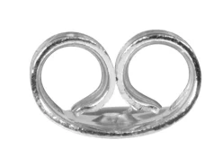 Sterling Silver Extra Support Scroll Pack of 2