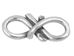 Sterling Silver Figure Of 8 Link, Pack of 10, 13x5mm, Spacer Link