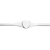 Sterling Silver Flat Ring L147 1.30mm Fully Annealed Heart Signet, 100% Recycled Silver