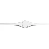 Sterling Silver Flat Ring L143 1.30mm Fully Annealed Oval Signet, 100% Recycled Silver