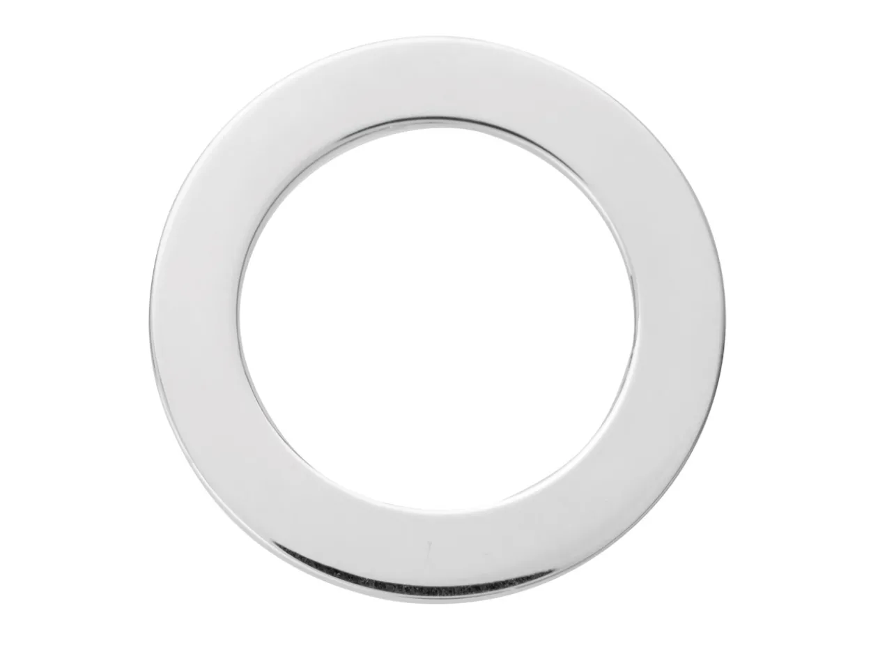 Sterling Silver Flat Washer 25mm Stamping Blank