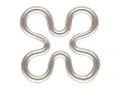 Sterling Silver Flower Connector 7.5mm