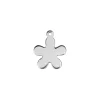 Sterling Silver Flower 10mm Stamping Blank Pack of 5