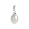Sterling Silver Fresh Water Cultured Pearls Drop Pendant