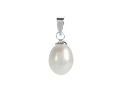 Sterling Silver Fresh Water Cultured Pearls Drop Pendant
