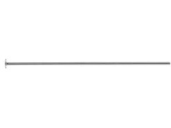 Sterling Silver Head Pin 38/40mm Pack of 20, 100% Recycled Silver