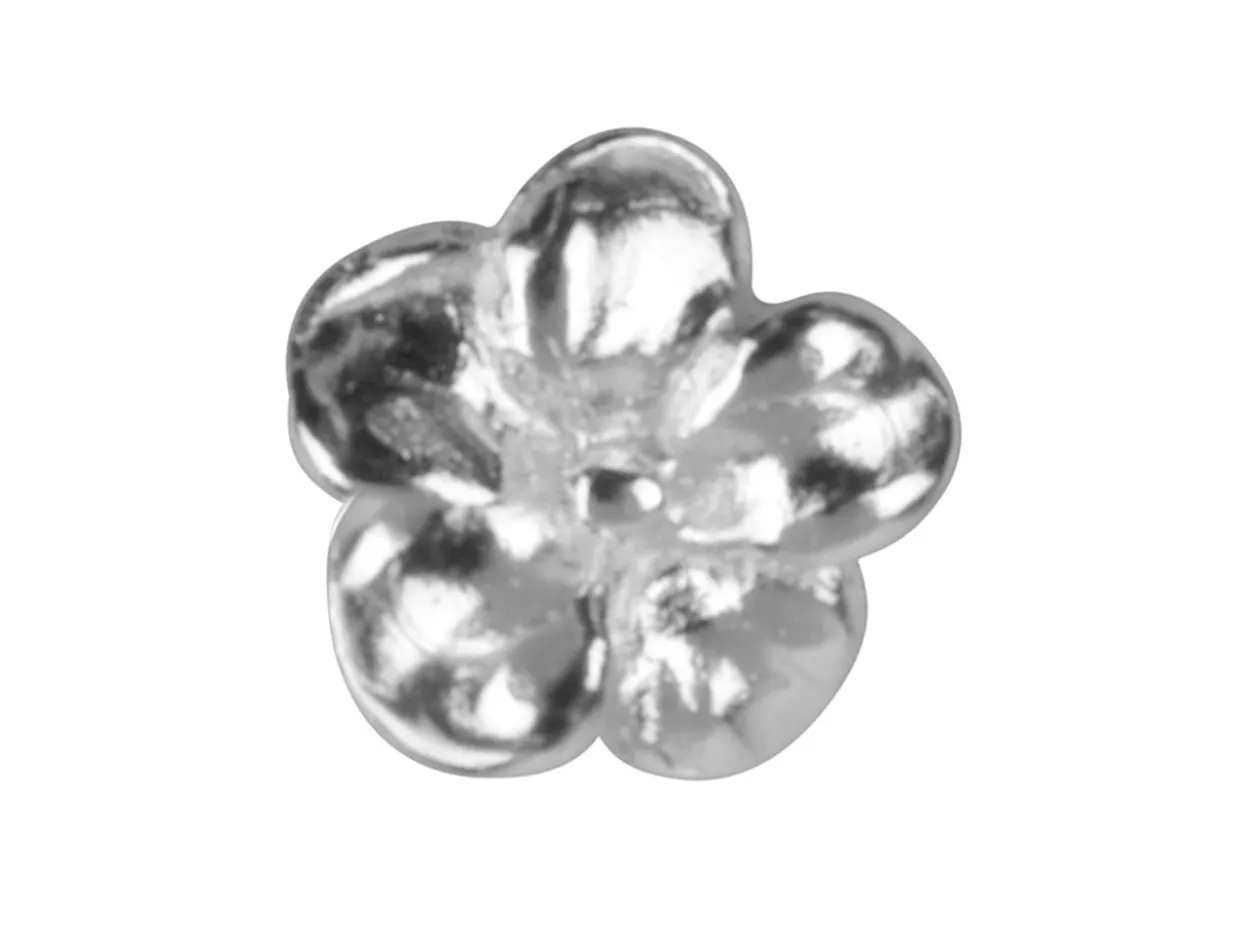 Sterling Silver Head Pin 60mm Pack of 10 Rose Head