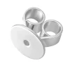 Sterling Silver Heartback Scroll Medium Pack of 6
