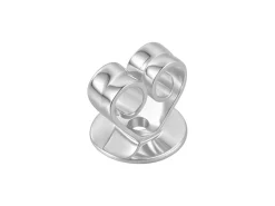 Sterling Silver Heartback Scroll Small Pack of 6