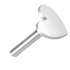 Sterling Silver Heart Labret Tube 4.5mm