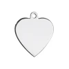 Sterling Silver Heart 15mm Stamping Blank Pack of 3