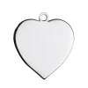 Sterling Silver Heart 20mm Stamping Blank Pack of 3