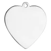 Sterling Silver Heart 25mm Stamping Blank