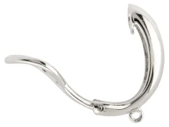 Sterling Silver Heavy Ear Clip With Ring Pack of 2