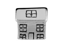 Sterling Silver House Charm Bead
