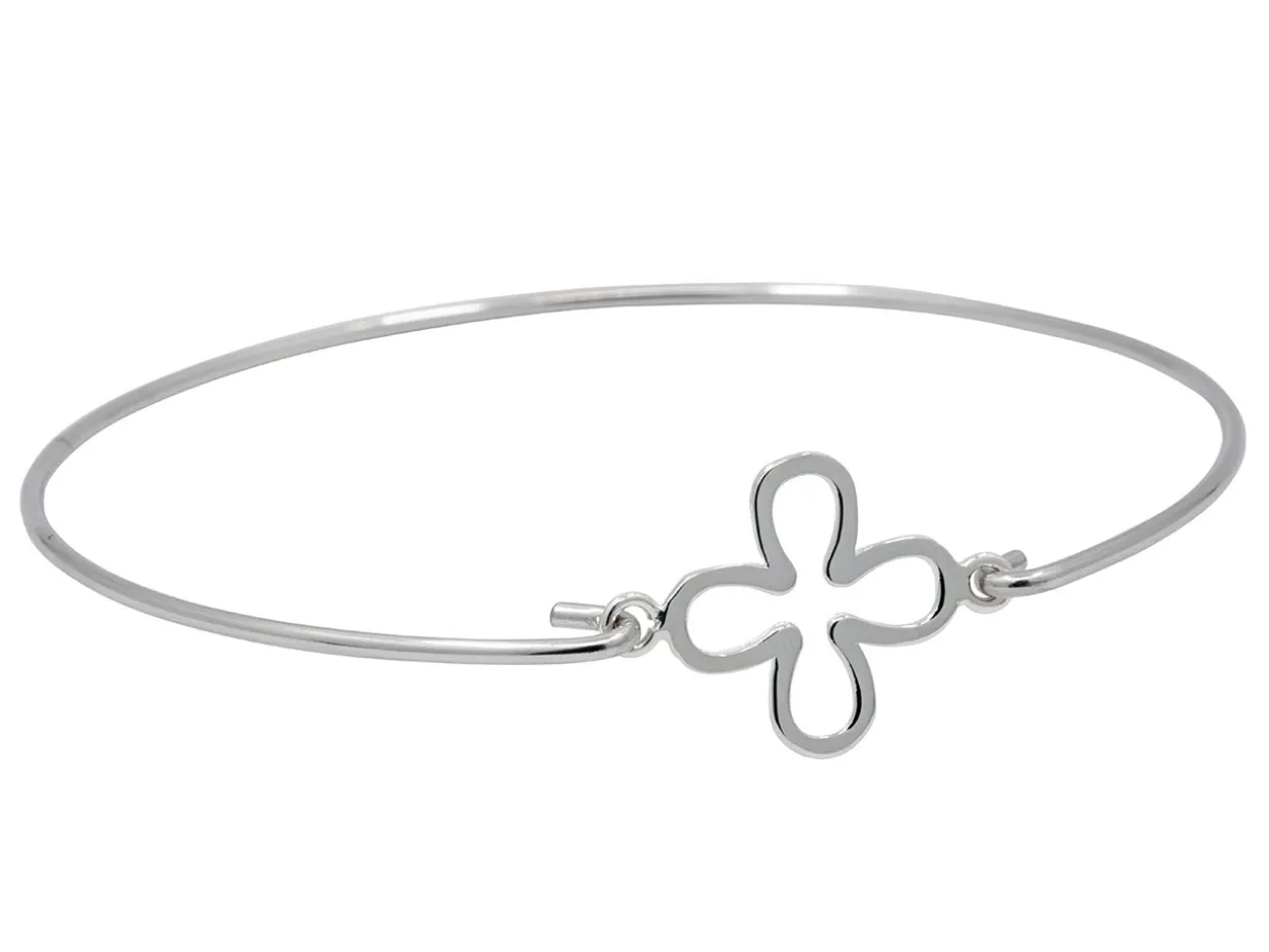 Sterling Silver Interchangeable Bangle Bracelet Component 7"/17.5cm
