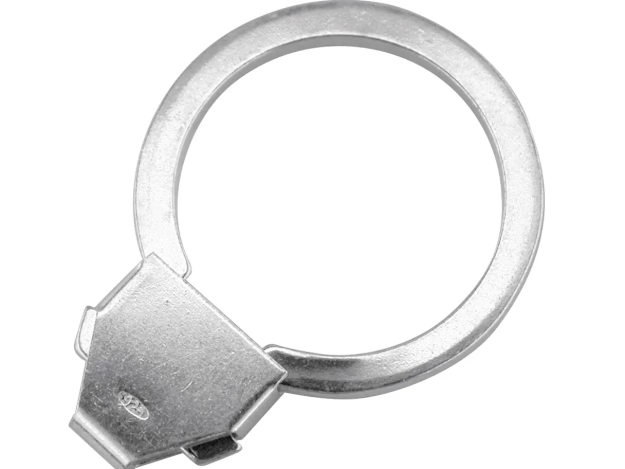 Sterling Silver Key Ring 25mm Ring