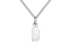 Sterling Silver Letter B Initial Charm