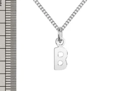 Sterling Silver Letter B Initial Charm