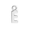 Sterling Silver Letter E Initial Charm