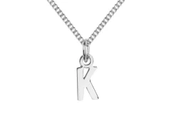 Sterling Silver Letter K Initial Charm