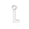 Sterling Silver Letter L Initial Charm