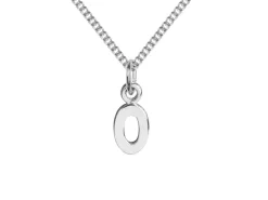 Sterling Silver Letter O Initial Charm