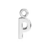 Sterling Silver Letter P Initial Charm