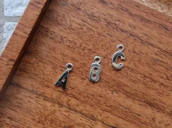 Sterling Silver Letter S Initial Charm