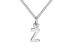 Sterling Silver Letter Z Initial Charm