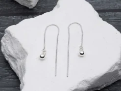 Sterling Silver Lightweight 1 Hole Bead With Cup 3mm Pack of 5