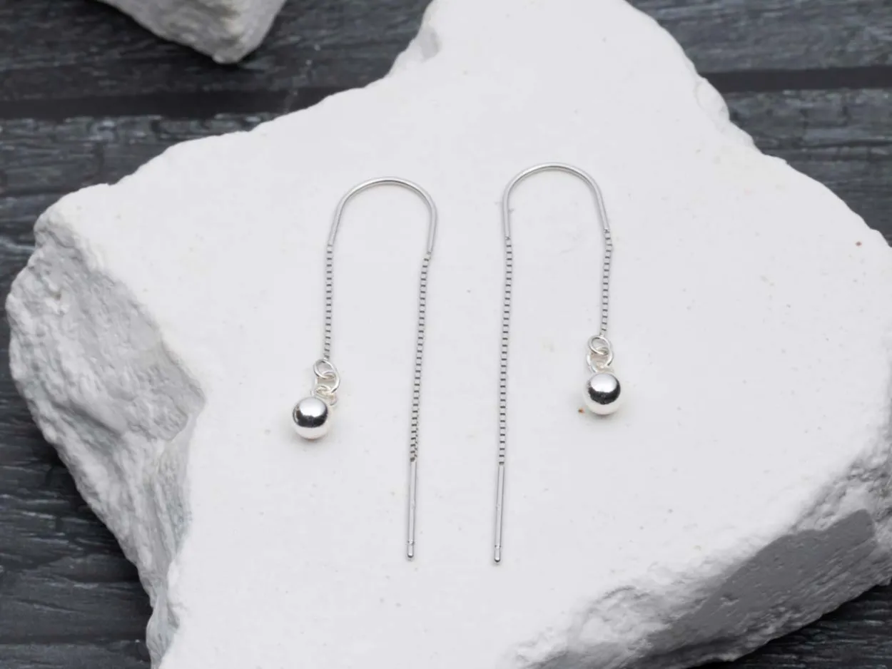 Sterling Silver Lightweight 1 Hole Bead With Cup 8mm Pack of 5