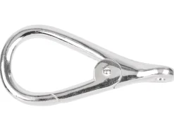 Sterling Silver Lobster Hook Clasp/keyring 48mm X 21mm