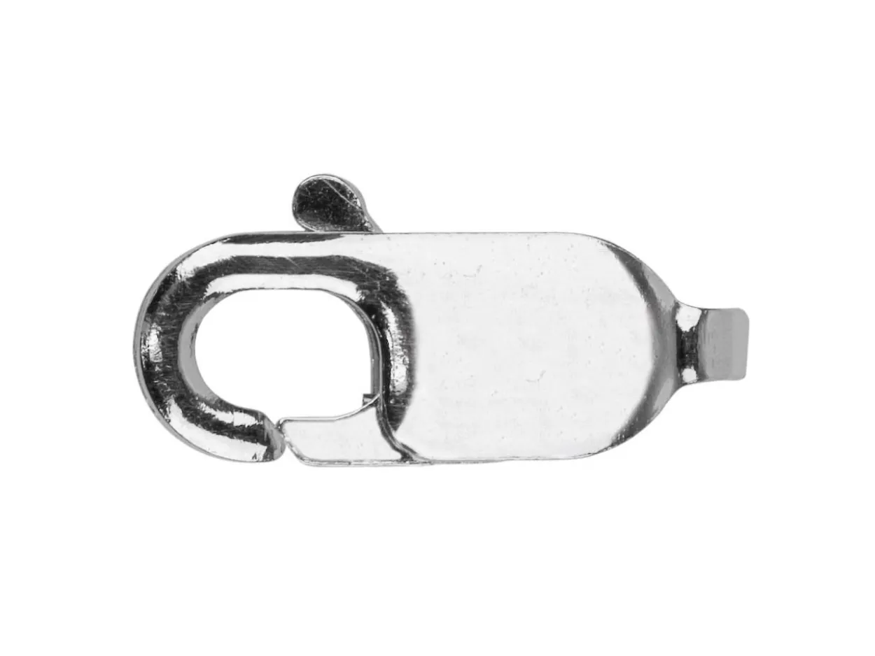 Sterling Silver Lobster Trigger Clasp Catch Oval 9mm