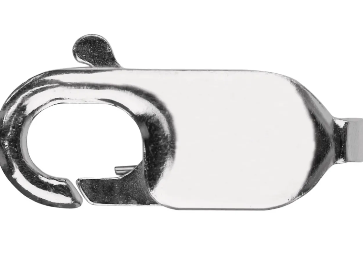 Sterling Silver Lobster Trigger Clasp Catch Oval 13mm