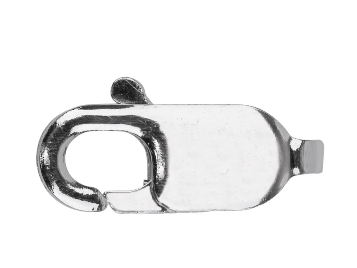 Sterling Silver Lobster Trigger Clasp Catch Oval 7mm