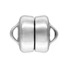 Sterling Silver Magnetic Clasp Round 5.5mm