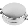 Sterling Silver Magnetic Clasp 11mm Round