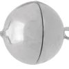 Sterling Silver Magnetic Clasp 12mm Ball