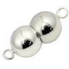 Sterling Silver Magnetic Peanut Clasp 8mm