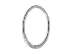 Sterling Silver 16.0mm Click Lock Hoops, Pack Of 2