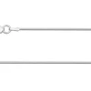 Sterling Silver 1.0mm Compact Snake Chain 20"/50cm Unhallmarked 100% Recycled Silver