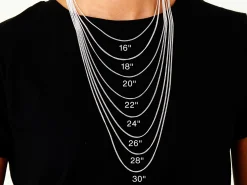 Sterling Silver 1.5mm Curb Chain 26