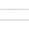 Sterling Silver 1.2mm Diamond Cut Ball Chain 20"/50cm Unhallmarked 100% Recycled Silver
