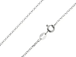 Sterling Silver 1.4mm Diamond Cut Round Belcher Chain 18"/45cm Unhallmarked 100% Recycled Silver
