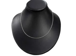 Sterling Silver 1.9mm Diamond Cut Oval Belcher Chain 20