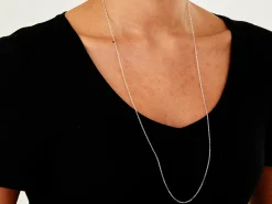 Sterling Silver 1.4mm Diamond Cut Round Belcher Chain 30