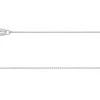 Sterling Silver 0.7mm Diamond Cut Box Chain 16"/40cm Unhallmarked 100% Recycled Silver