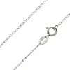 Sterling Silver 1.0mm Diamond Cut Curb Chain 18"/45cm Unhallmarked 100% Recycled Silver